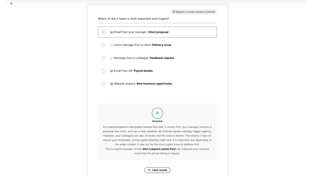 image showing feedback