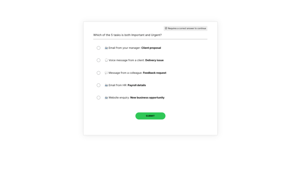 image showing multiple choices